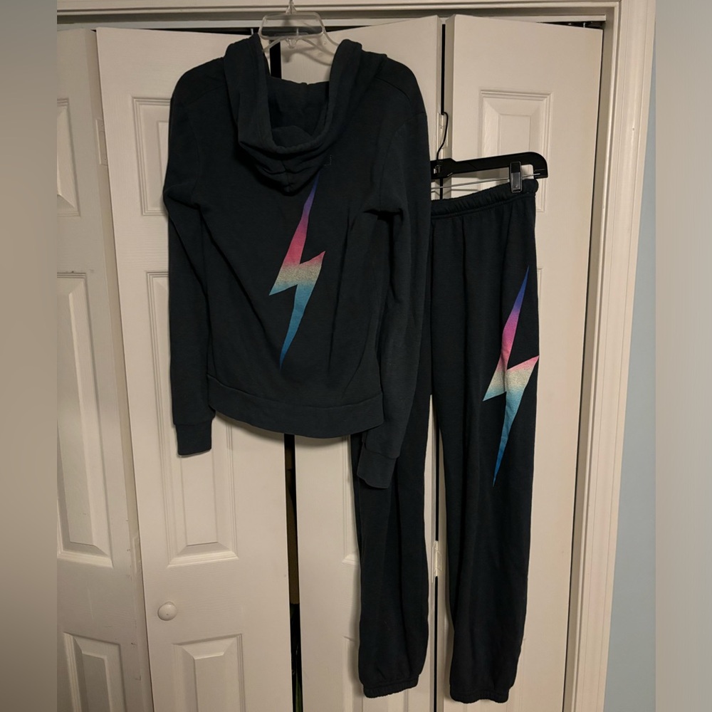 Aviator Nation Set- hoodie size medium and pants size large